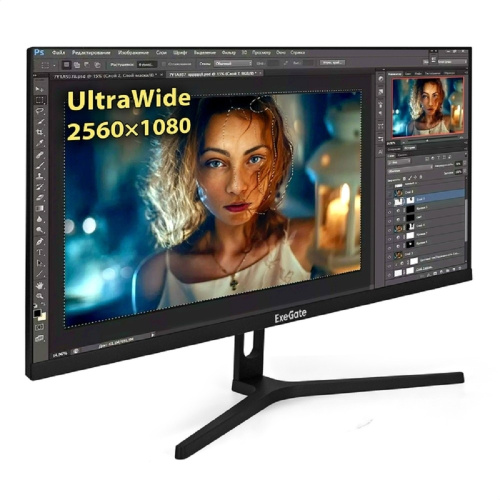 картинка lcd exegate 29" es1500 smartview {ips 2560x1080 75hz 1ms 21:9 300cd 1000:1 178/178 hdmi displayport usb} [ex297302rus] от магазина Tovar-RF.ru