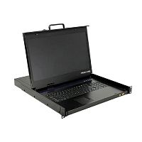 картинка procase e1908hd консоль однорельсовая , квм 8 порт, lcd 19'', single rail console kvm 8 port, lcd d-sub, usb, разрешение 1920*1080, 8 кабелей от магазина Tovar-RF.ru