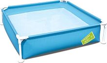 картинка bestway 56217 бассейн каркасный 122*122*30 bestway 56217от магазина Tovar-RF.ru