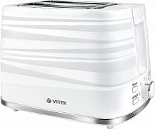 картинка тостер vitek vt-1575 (mc) белый/серебро от магазина Tovar-RF.ru