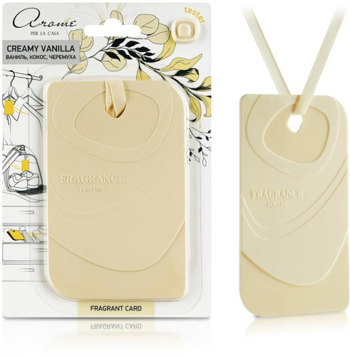 картинка АЕР Fragrant Card Creamy vanilla (105242) от магазина Tovar-RF.ru