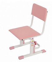 картинка стул polini стул для школьника регулируемый polini kids city / polini kids smart s, белый-розовый (1кор) от магазина Tovar-RF.ru