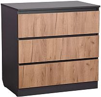 картинка детская мебель polini комод kids simple 1980 графит-дуб крафт золотой (2 кор.) polini комод kids simple 1980 графит-дуб крафт золотой (2 кор.) от магазина Tovar-RF.ru