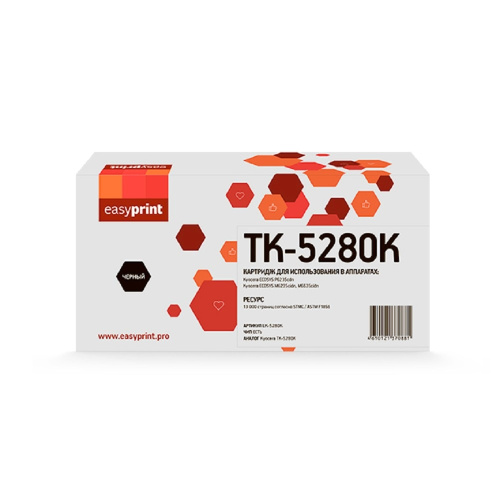 картинка             тонер-картридж easyprint lk-5280k для kyocera ecosys p6235cdn/m6235cidn/m6635cidn (13000 стр.) черный, с чипом от магазина Tovar-RF.ru