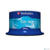 картинка verbatim  диски cd-r  50 шт. 48/52-x 700mb, cake box  (43351) от магазина Tovar-RF.ru