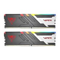 картинка patriot ddr5 udimm 32gb viper venom rgb kit 2x16gb 6400mhz cl32 pvvr532g640c32k  от магазина Tovar-RF.ru