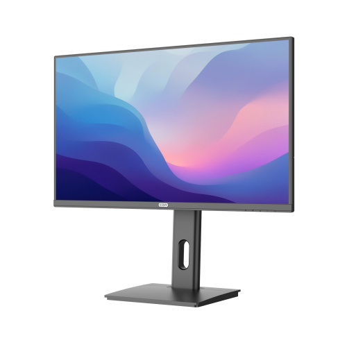 картинка cbr lcd монитор 27" mb-2701, ips, fhd 1920x1080, 100гц, динамики 2*3w, has, pivot, 1*dp/1*hdmi/1*vga, внутренний бп, freesync, черный, кабель hdmi 1.5м [lcd-mb2701-opc] от магазина Tovar-RF.ru