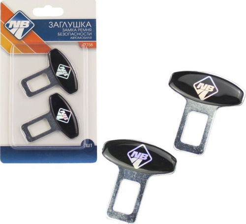 картинка заглушка замка ремня безопасности nova bright замки (2 шт.) 47758 от магазина Tovar-RF.ru