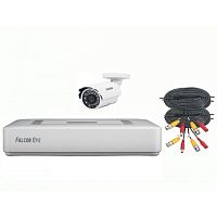 картинка falcon eye fe-104mhd kit start smart комплект видеонаблюдения 4 канальный + 1 камера	 от магазина Tovar-RF.ru