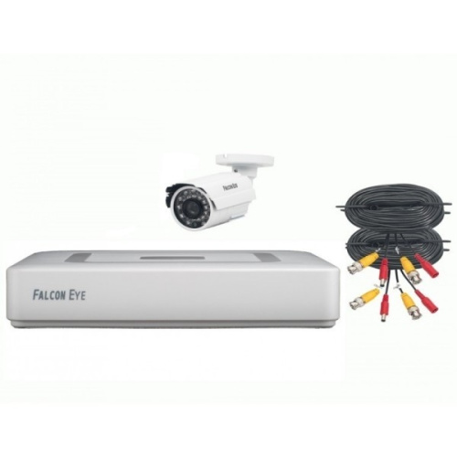 картинка Falcon Eye FE-104MHD KIT START SMART Комплект видеонаблюдения 4 канальный + 1 камера	 от магазина Tovar-RF.ru