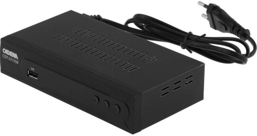 картинка приемник цифровой эфирный cadena cdt-2315sb cadena dvb-t2 cdt-2315sb черный от магазина Tovar-RF.ru