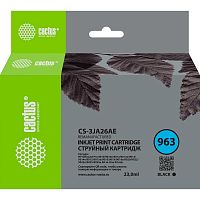 картинка картридж струйный cactus cs-3ja26ae 963 черный (23мл) для hp officejet 9010/9012/9013/9014 от магазина Tovar-RF.ru