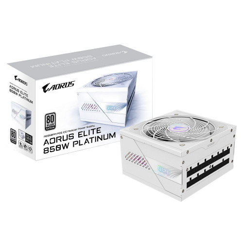 картинка Блок питания ПК Gigabyte AE850PM PG5 ICE 850W, 80Plus, Platinum, Полностью модульный, PCIe Gen 5.1, ATX 3.0 compatible. 28200-AE85W-1EUR магазин Tovar-RF.ru являющийся официальным дистрибьютором в России картинка Блок питания ПК Gigabyte AE850PM PG5 ICE 850W, 80Plus, Platinum, Полностью модульный, PCIe Gen 5.1, ATX 3.0 compatible. 28200-AE85W-1EUR от магазина Tovar-RF.ru