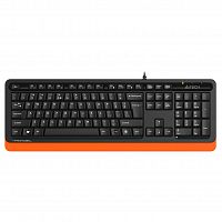картинка клавиатура a4tech fstyler fks10 черный/оранжевый usb  1530190  от магазина Tovar-RF.ru