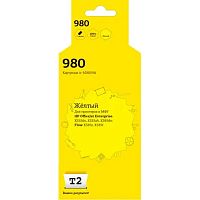 картинка                 ic-hd8j09a картридж t2 №980 для hp officejet enterprise x555dn/x555xh/x585dn/flow x585z/x585f (6600 стр.), желтый, с чипом от магазина Tovar-RF.ru