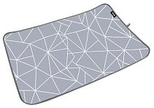 картинка Коврик для глажки NIKA КГМ/3 с линиями на сером от магазина Tovar-RF.ru