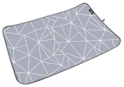 картинка Коврик для глажки NIKA КГМ/3 с линиями на сером от магазина Tovar-RF.ru