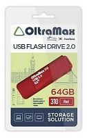 картинка usb флэш-накопитель oltramax om-64gb-310-red от магазина Tovar-RF.ru