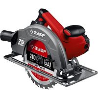 картинка ЗУБР циркулярная пила (дисковая) [ПД-75] {d 210 мм, 2000 Вт} от магазина Tovar-RF.ru