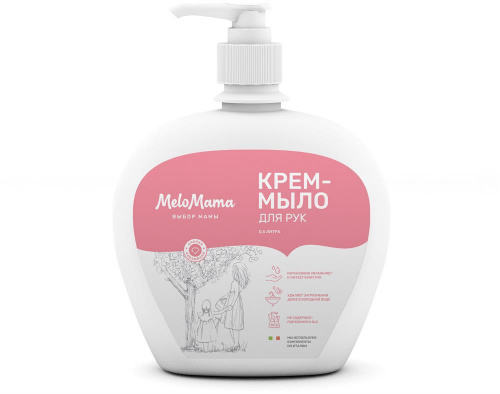 картинка Жидкое мыло MELOMAMA Крем-мыло для рук Спелая карамбола 0,5л 77128 от магазина Tovar-RF.ru