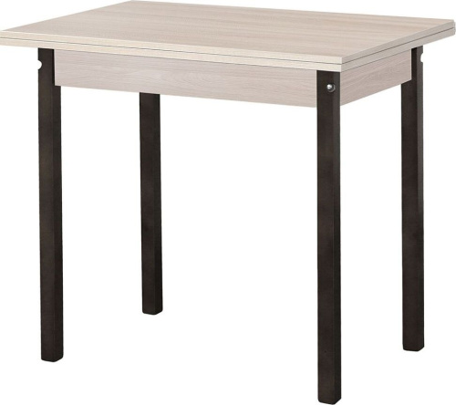 картинка Стол обеденный ЭЛЕГИЯ Стол обеденный раскладной ЛДСП ПН (Венге (Лак),Ясень шимо светлый) (1 кор.) ЭЛЕГИЯ Стол обеденный раскладной ЛДСП ПН (Венге (Лак),Ясень шимо светлый) (1 кор.) от магазина Tovar-RF.ru