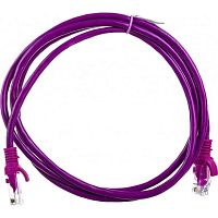 картинка патч-корд utp cablexpert pp12-1.5m/v кат.5e, 1.5 м, литой, многожильный (фиолетовый) от магазина Tovar-RF.ru