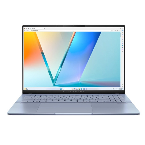 картинка asus vivobook s16 s5606ca-ri174w [90nb1551-m009j0] mist blue 16" {oled wqxga+ ultra 7 processor 255h /32gb /1tb pcie g4 ssd/intel arc/win11 home} от магазина Tovar-RF.ru