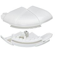 картинка Legrand 010622 Угол внешний переменный от 60° до 120° - для кабель-каналов DLP 50х80 - белый от магазина Tovar-RF.ru