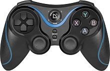 картинка беспроводной геймпад defender (64283) blaster usb,bluetooth,android,li-ion черный defender (64283) blaster usb,bluetooth,android,li-ion черный от магазина Tovar-RF.ru