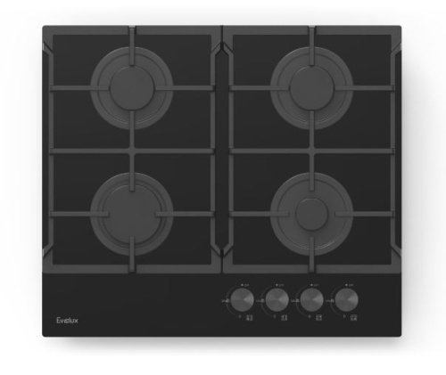 картинка варочная панель газовая evelux heg 615 bg от магазина Tovar-RF.ru