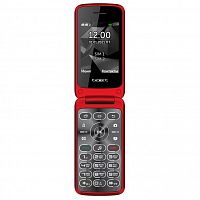 картинка texet tm-408 мобильный телефон цвет красный от магазина Tovar-RF.ru
