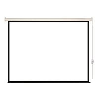 картинка lumien eco control [lec-100117] экран с электроприводом 189x300 см (раб. область 181х292 см) matte white черная кайма по периметру 16:10                                                                 от магазина Tovar-RF.ru