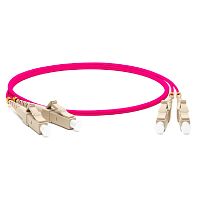 картинка hyperline fc-d2-504-lc/pr-lc/pr-h-1.5m-lszh-mg патч-корд волоконно-оптический (шнур) mm 50/125(om4), lc-lc, duplex, lszh, 1.5 м от магазина Tovar-RF.ru