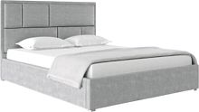 картинка Кровать интерьерная НК-МЕБЕЛЬ MADISON new кровать 1600х2000 Велюр Светло-серый 72307367 (2 кор.) НК-МЕБЕЛЬ MADISON new кровать 1600х2000 Велюр Светло-серый 72307367 (2 кор.) от магазина Tovar-RF.ru