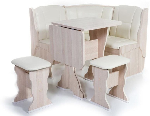 картинка Набор мебели для кухни БИТЕЛ НАРЦИСС Ясень/Крем (кремовый) (4 кор) БИТЕЛ НАРЦИСС Ясень/Крем (кремовый) (4 кор) от магазина Tovar-RF.ru