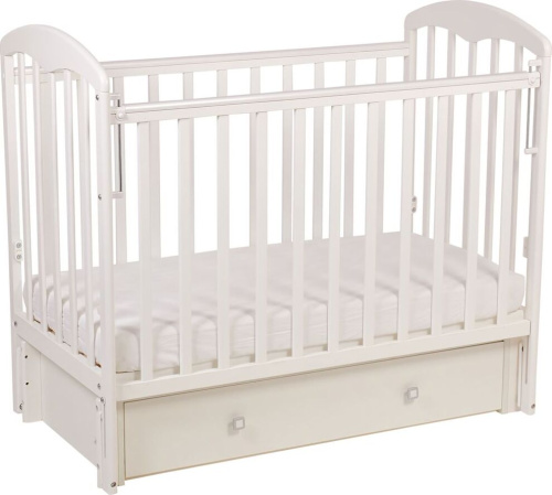 картинка кроватка фея кровать детская фея 328 белый (1кор) фея кровать детская фея 328 белый (1кор) от магазина Tovar-RF.ru