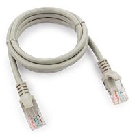 картинка cablexpert патч-корд utp pp12-1m кат.5, 1м, литой, многожильный (серый) от магазина Tovar-RF.ru