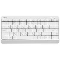 картинка клавиатура a4tech fstyler fbk11 белый/серый usb беспроводная bt/radio slim [1595335] от магазина Tovar-RF.ru