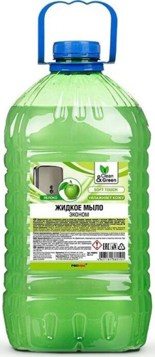 картинка Жидкое мыло CLEAN&GREEN CG8010 Soapy яблоко эконом 5кг от магазина Tovar-RF.ru