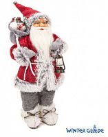 картинка новогоднее украшение WINTER GLADE Санта Клаус 46 см M2118 (6) от магазина Tovar-RF.ru