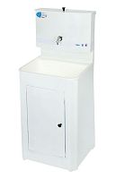 картинка Умывальник АКВАТЕКС бак антикорроз. без ЭВН+мойка нерж. белый от магазина Tovar-RF.ru