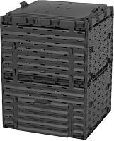 картинка PITECO Компостер крышкой 300л чёрный K1130 PITECO Компостер крышкой 300л чёрный K1130 от магазина Tovar-RF.ru