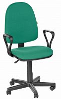 картинка Кресло компьютерное OLSS кресло ПРЕСТИЖ цвет зеленый В-27 от магазина Tovar-RF.ru
