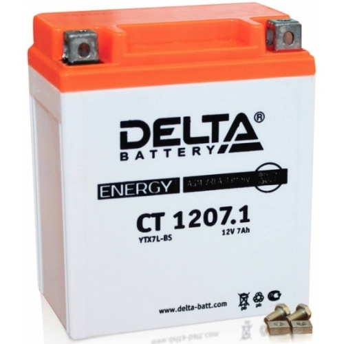 картинка delta ct 1207.1 (7 а\ч, 12в) для мото от магазина Tovar-RF.ru