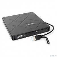 картинка usb 3.0 gembird dvd-usb-04 пластик, со встроенным кардридером и хабом черный от магазина Tovar-RF.ru