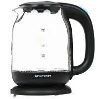 картинка чайник электрический kitfort кт-654-1, 2200вт, голубой от магазина Tovar-RF.ru