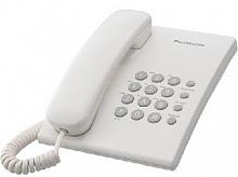 картинка телефон проводной panasonic kx-ts2350ruw от магазина Tovar-RF.ru