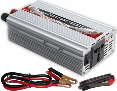 картинка автоинвертор avs in-1000w 12/220v от магазина Tovar-RF.ru