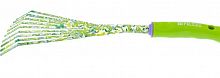 картинка Грабли PALISAD Грабли веерные 9-зубые, 130х415 мм, стальные, пластиковая рукоятка, FLOWER GREEN 620425 от магазина Tovar-RF.ru