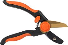 картинка Секатор ЕГ (810) Techno Секатор CS50 с наковальней покр олово TPR оранжевый, сталь от магазина Tovar-RF.ru